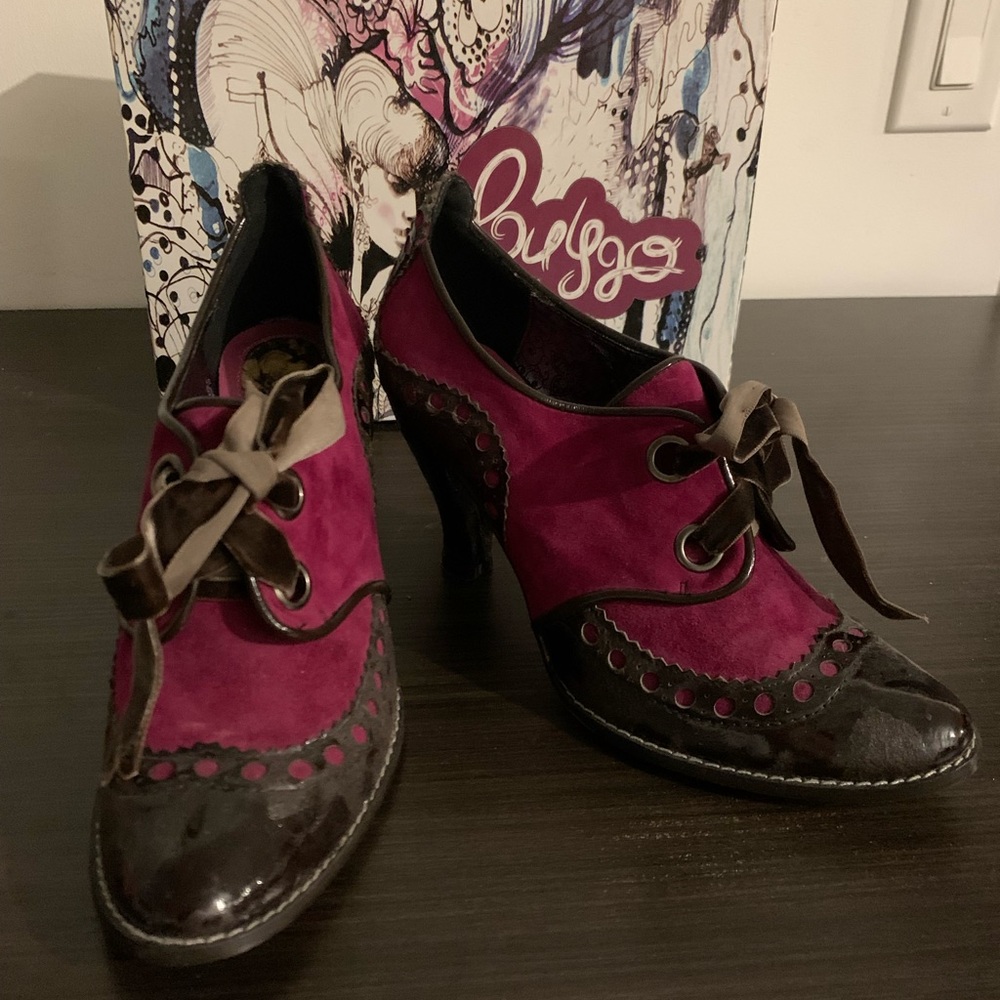 Brand: buygo, Size:9, color: pink or purple and brown